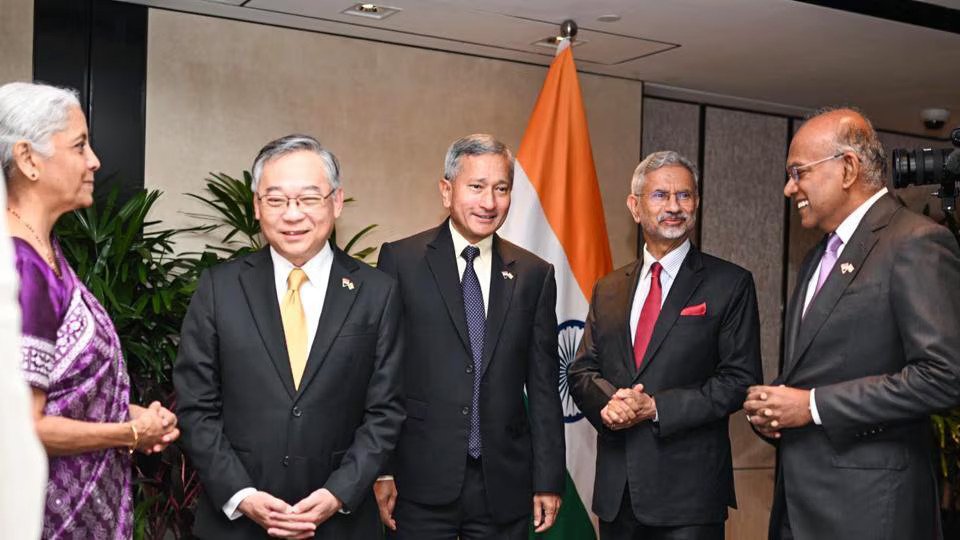 India and Singapore Hold High-Level Bilateral Talks to Expand Technology and Trade Cooperation