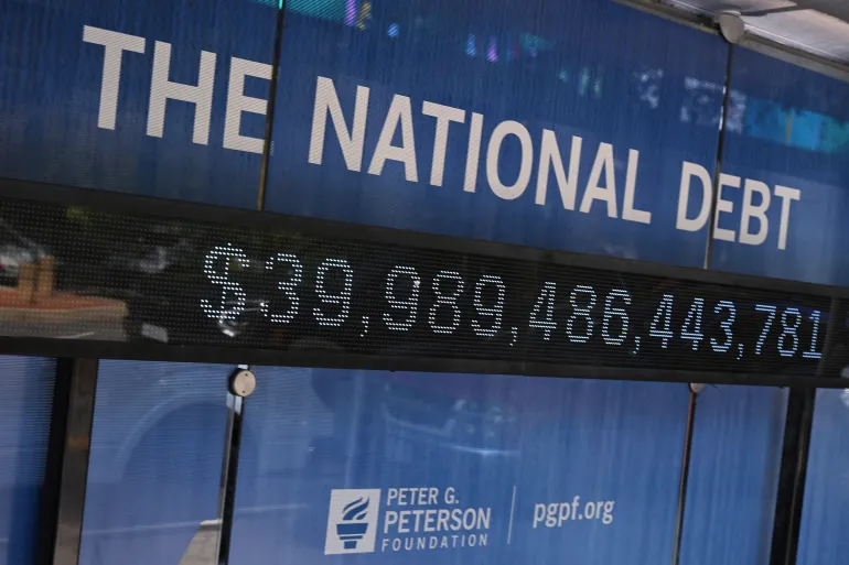 US National Debt Surpasses $40 Trillion for the First Time in History